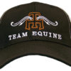 black hat with name brown logo