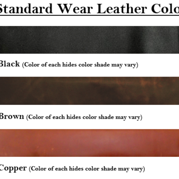 Website Standard Wear Leather Color